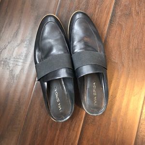 Via Spiga black mules